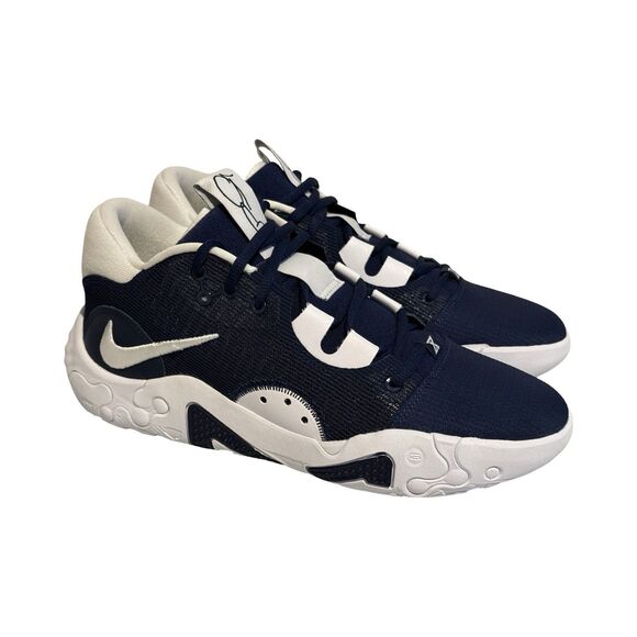 Size 9.5 Nike PG 6 TB Promo Midnight Navy White Mens Basketball Shoes DX6654-401 main image 5